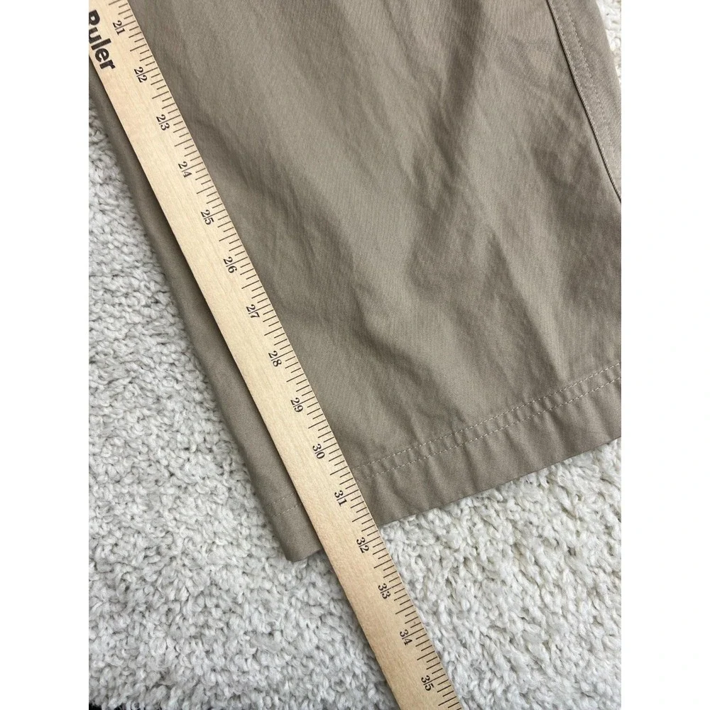 The North Face Convertible Cargo Pants Mens Medium Beige Elastic Waist Gorpcore